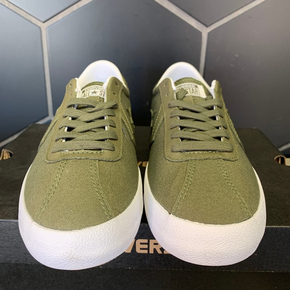 New W/ Box Mens Converse Breakpoint Ox Olive White - Picture 3 of 5